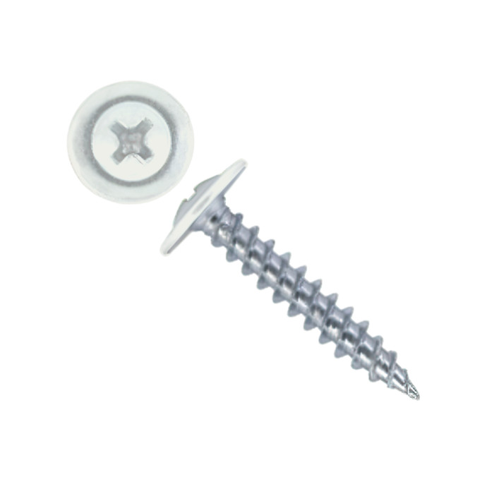 Саморез ПШ 4,2х25 (500шт) шлиц PH2 RAL 9016