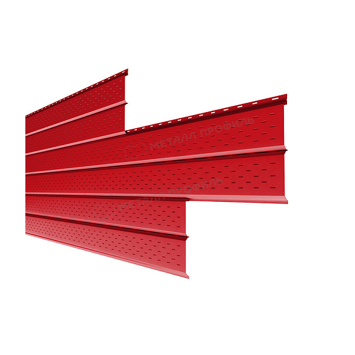 Софит МЕТАЛЛ ПРОФИЛЬ перфор. Lбрус-XL-14х335 (ПЭ-01-3020-0.45)